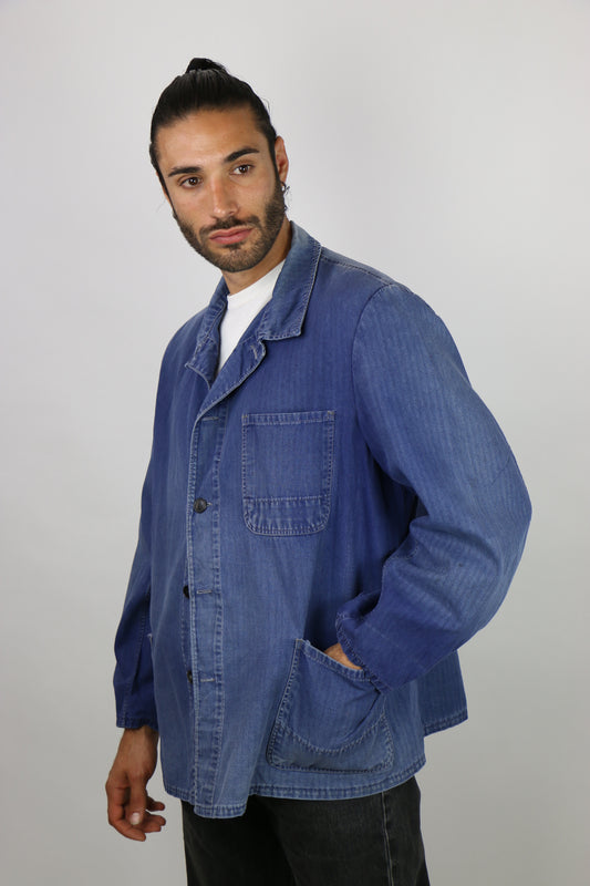 French Work Jacket - vintage clothing clochard92.com