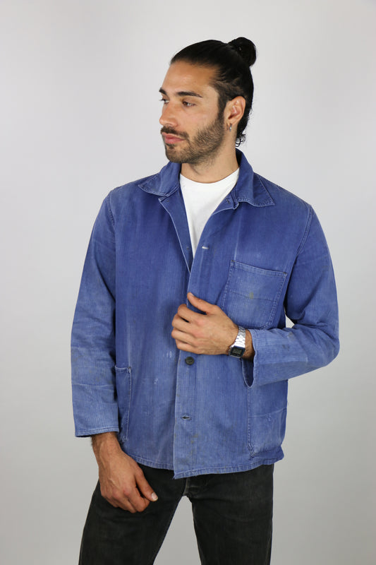 French Work Jacket - vintage clothing clochard92.com