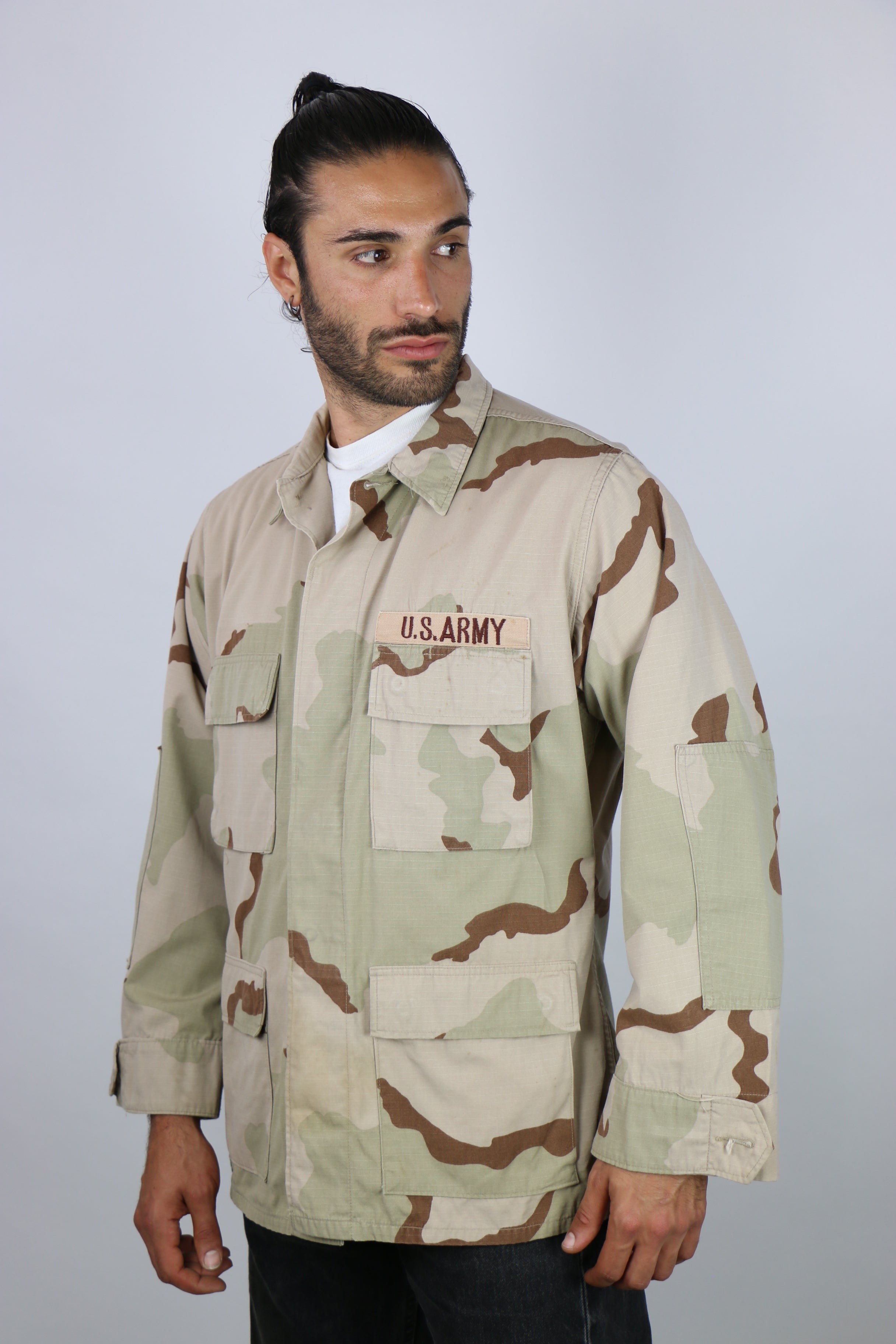 Buy Locomotive Dark Grey Camouflage Tailored Jacket for Men Online at  Rs.1058 - Ketch