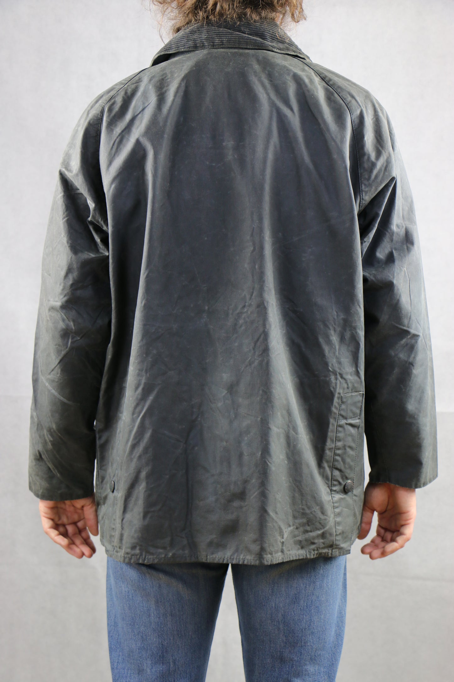 Barbour Bedale C44 / 112CM Wax Jacket navy - vintage clothing clochard92.com