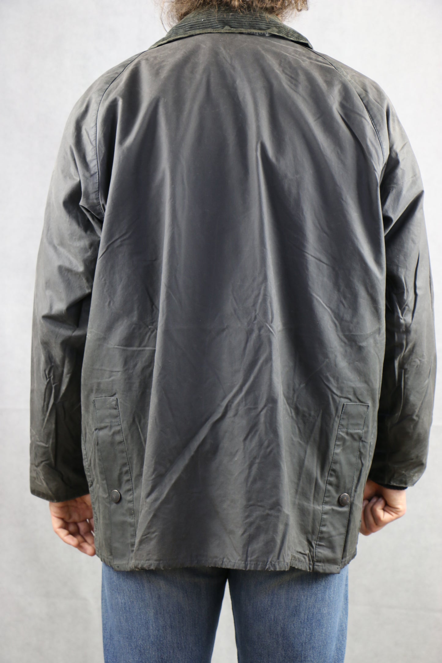 Barbour Bedale C44 / 112CM Wax Jacket navy - vintage clochard clochard92.com