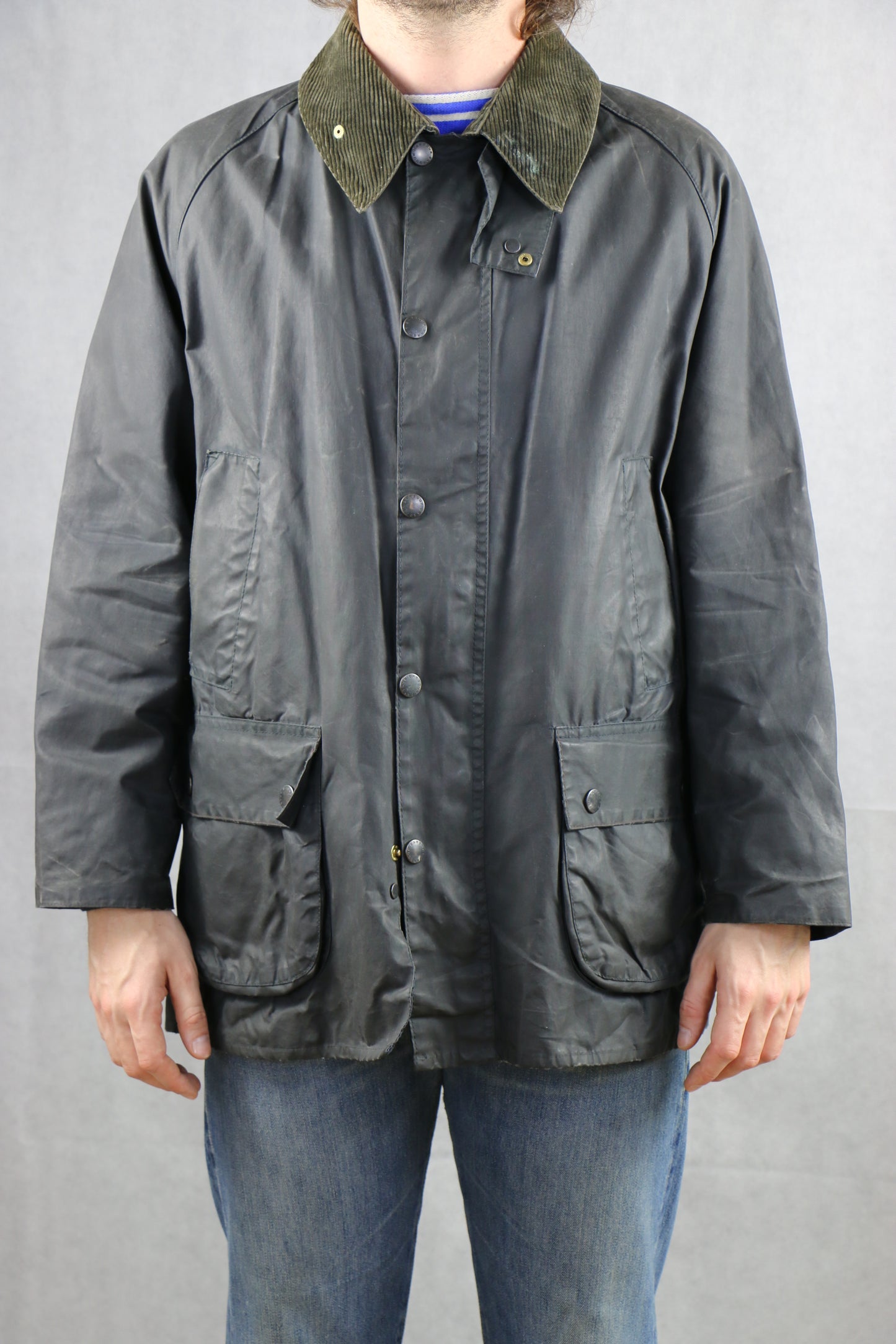 Barbour Bedale C44/112CM Wax Jacket - vintage clothing clochard92.com