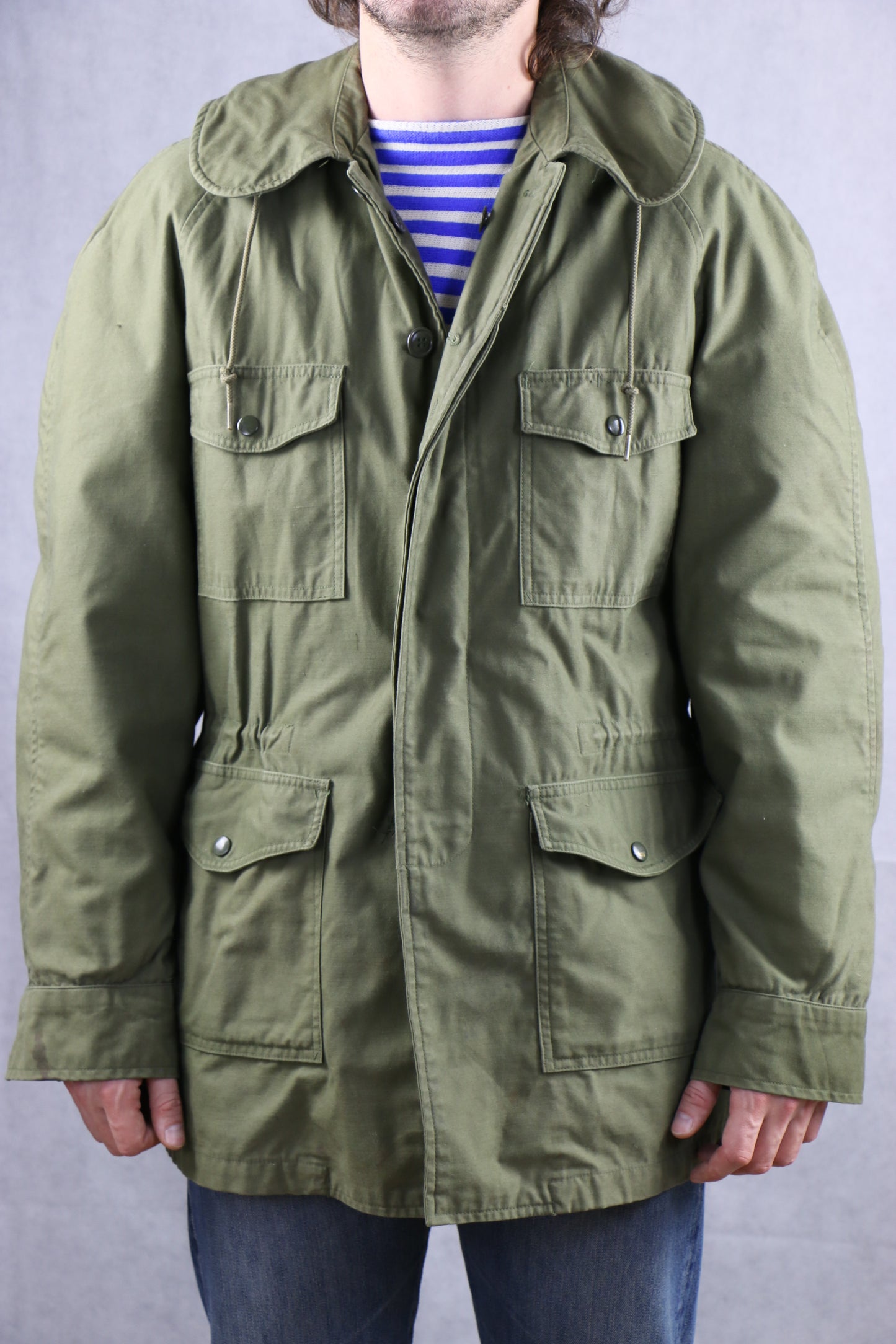 USAF Field Jacket OG 107 1965 - vintage clothing clochard92.com