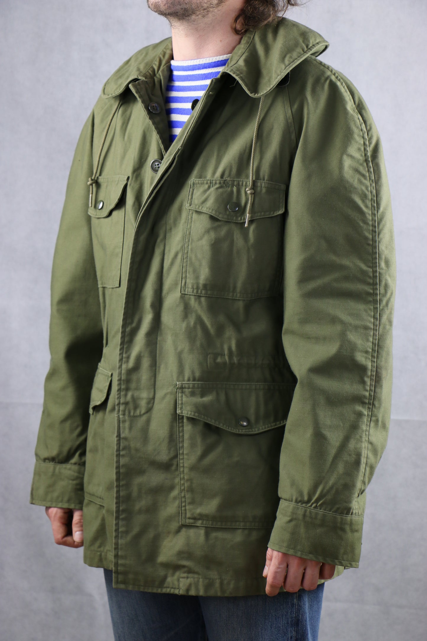 USAF Field Jacket OG 107 1965 - vintage clothing clochard92.com