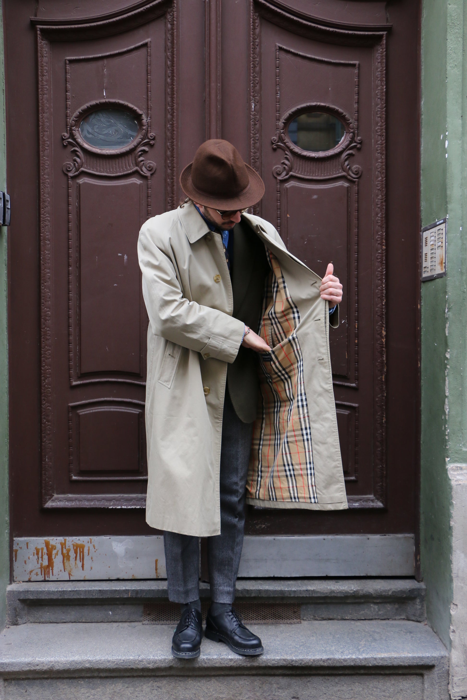 Burberry Trench Coat ~ Vintage Store