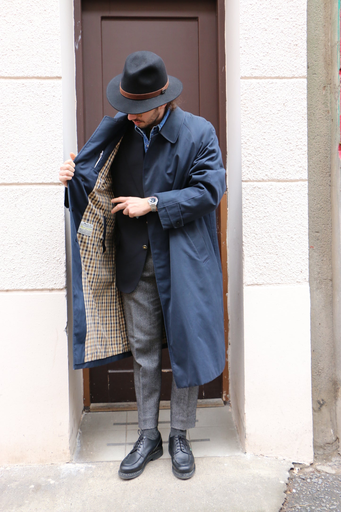 Aquascutum Raincoat - vintage clothing clochard92.com