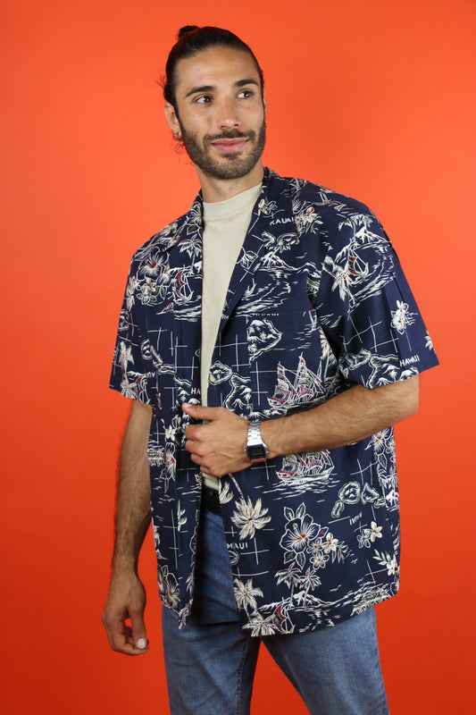 Hawaii Shirt - vintage clothing clochard92.com