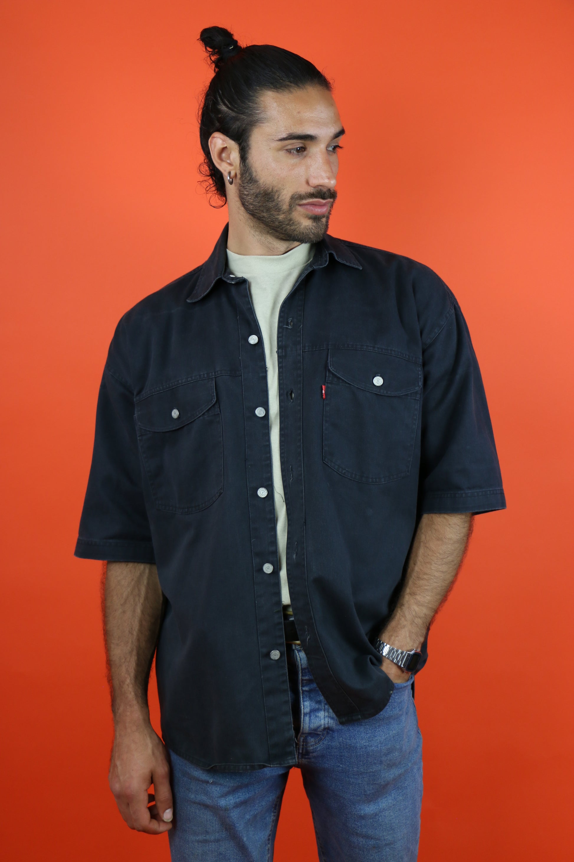 Levis Shirt Short Sleeves Vintage Store