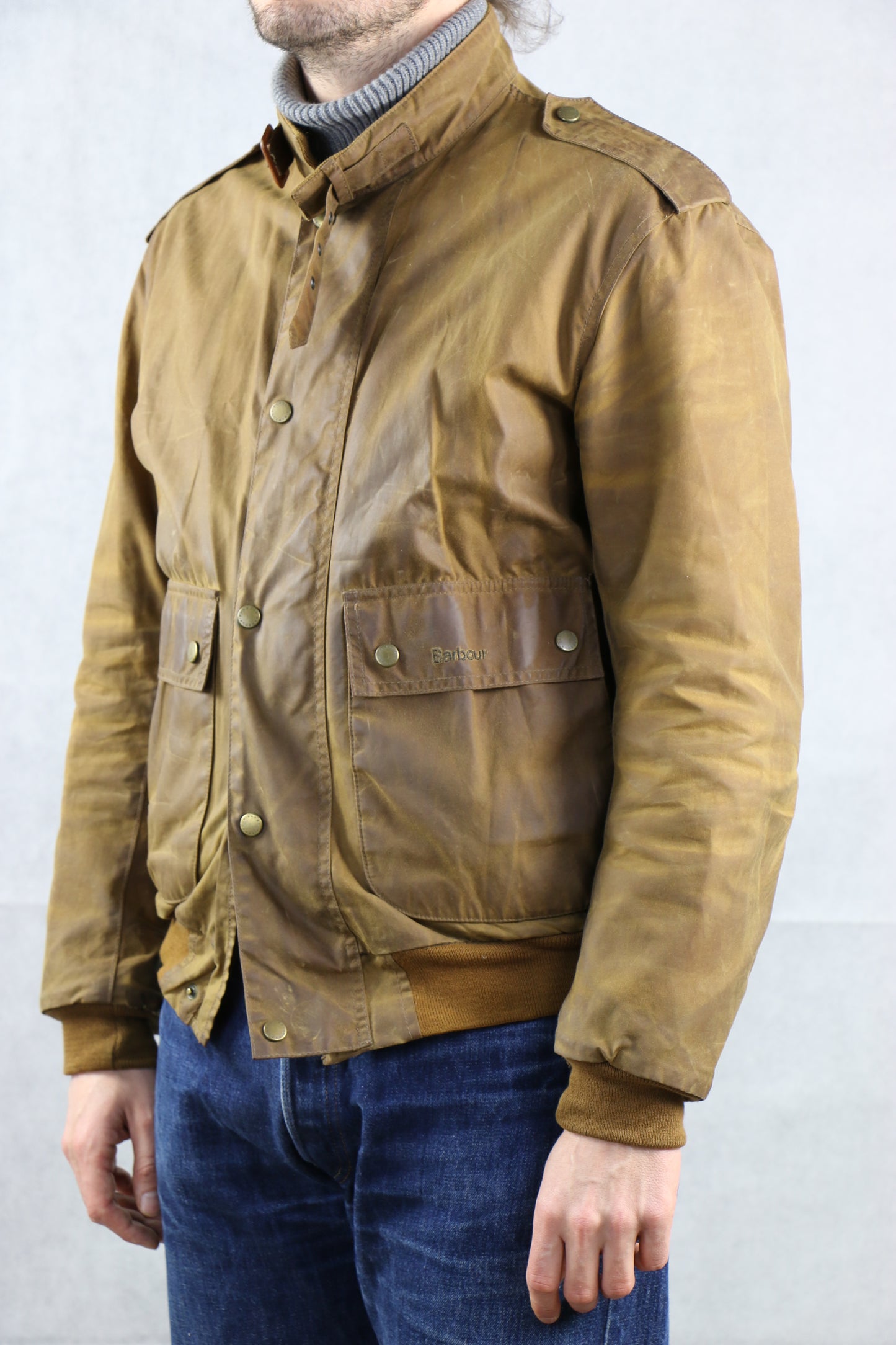 Barbour Short Waxed Jacket, clochard92.myshopify.com