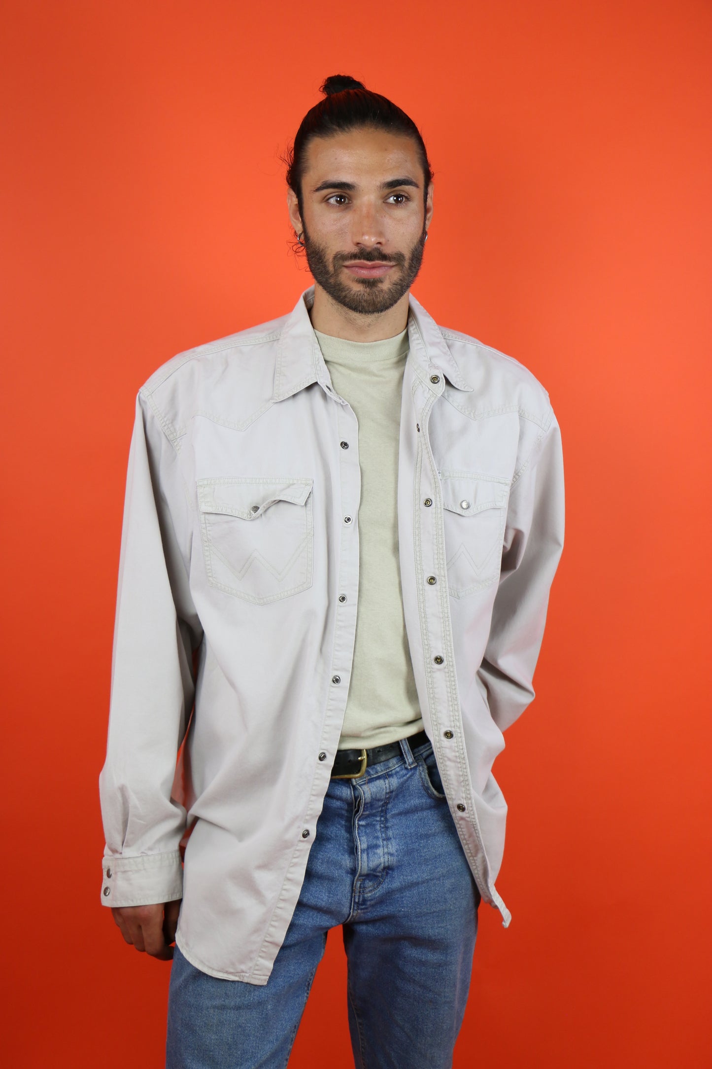 Wrangler denim shirt - vintage clothing clochard92.com