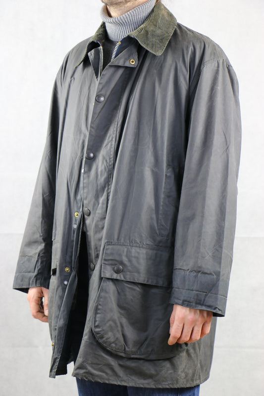 Barbour 'Boarder' Jacket C44 / 112CM Navy - vintage clothing clochard92.com