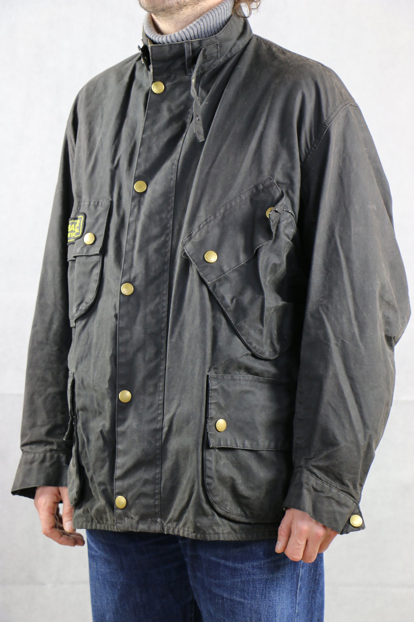 Barbour International w/o belt C52 / 137CM, clochard92.myshopify.com