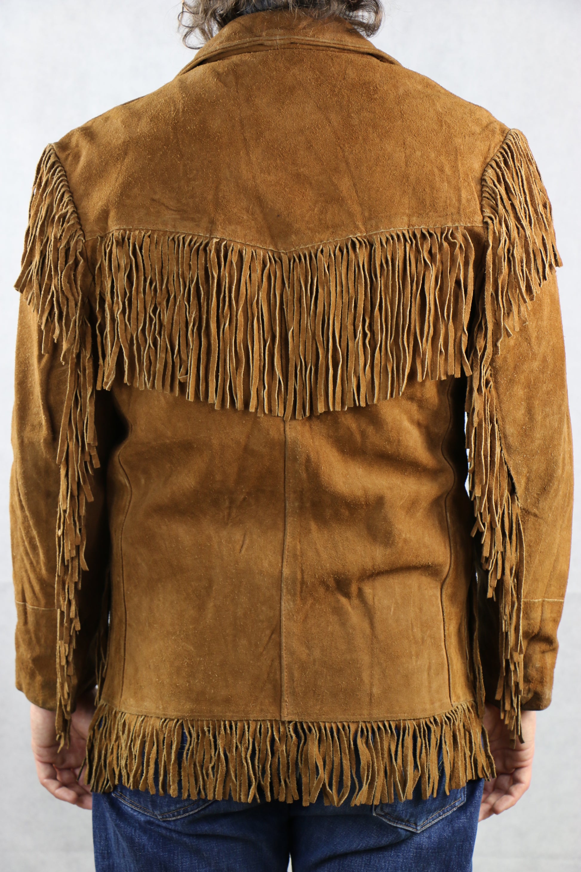 Suede Western Leather Jacket, clochard92.com