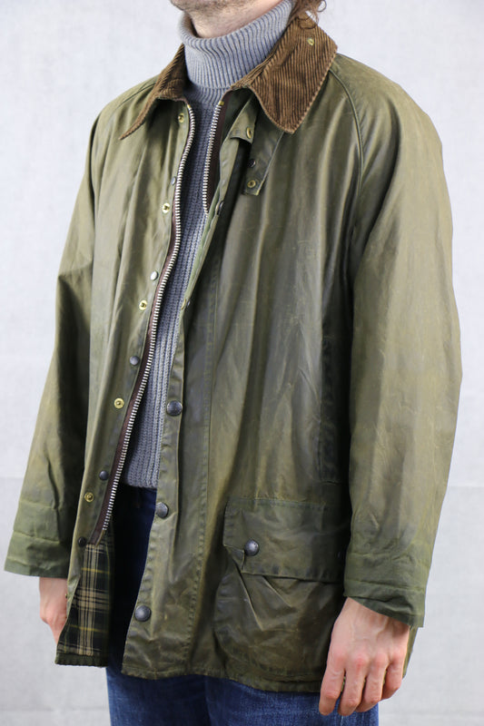 Barbour 'Beaufort' Jacket C44 / 112CM Green - vintage clothing clochard92.com