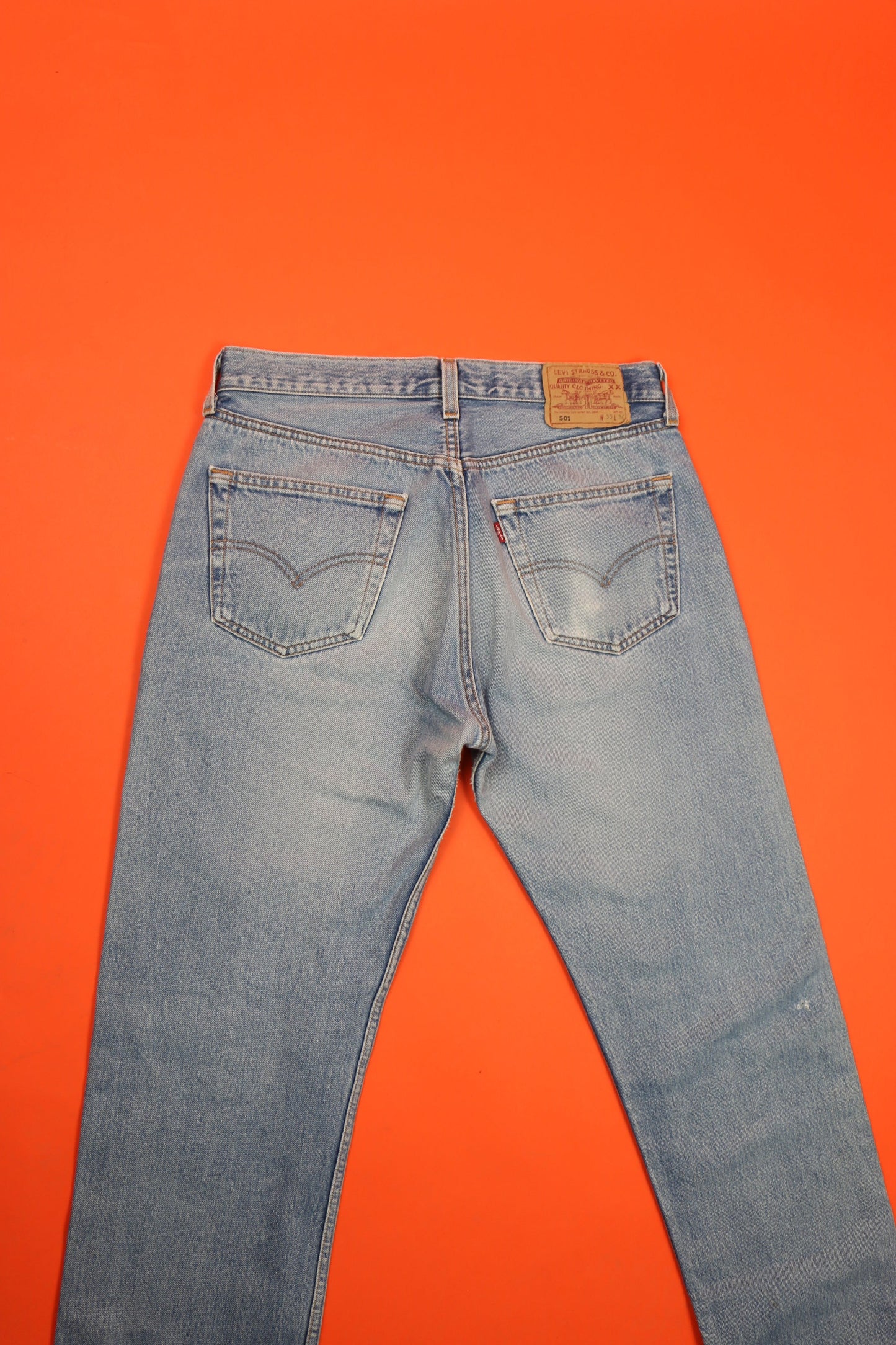 Levi's 501 Jeans Made in U.S.A. 'W33 L36' - vintage clothing clochard92.com