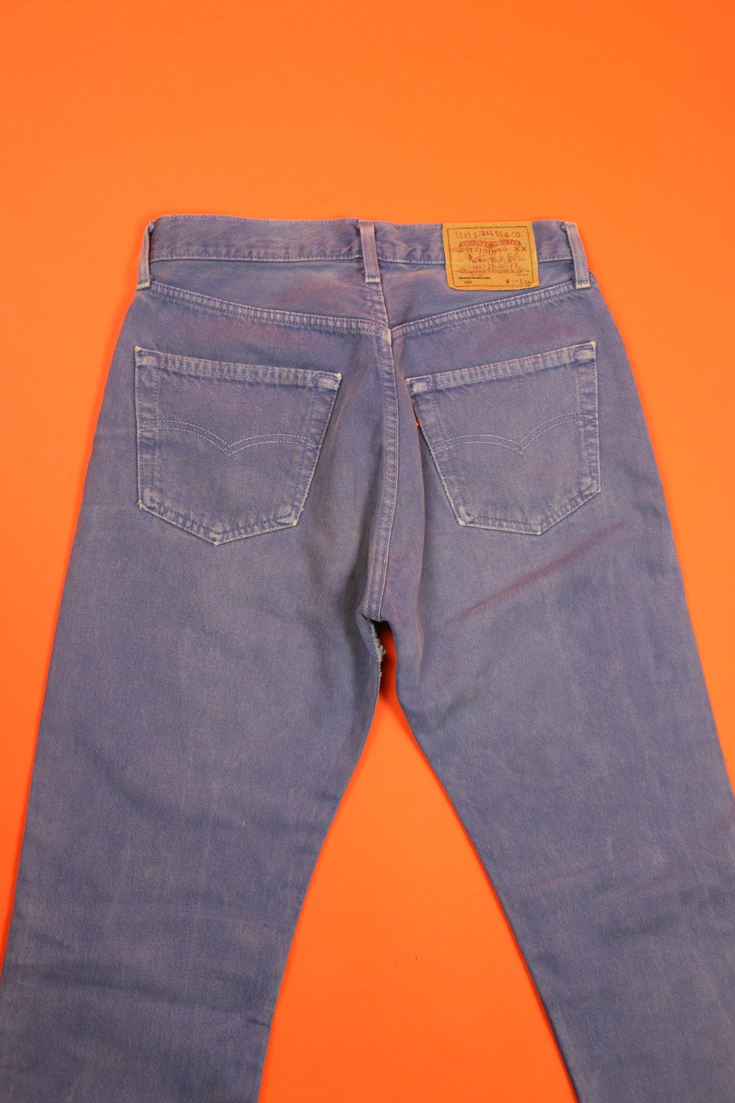 Levi's 501 Jeans Made in U.S.A. 'W31 L34' - vintage clothing clochard92.com