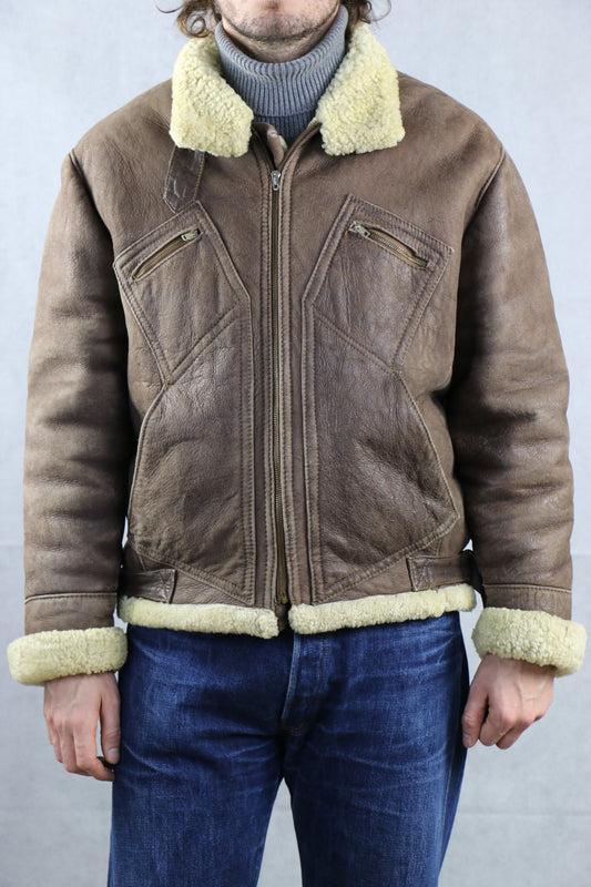 Type-B3 Shearling Leather Jacket '46', clochard92.com