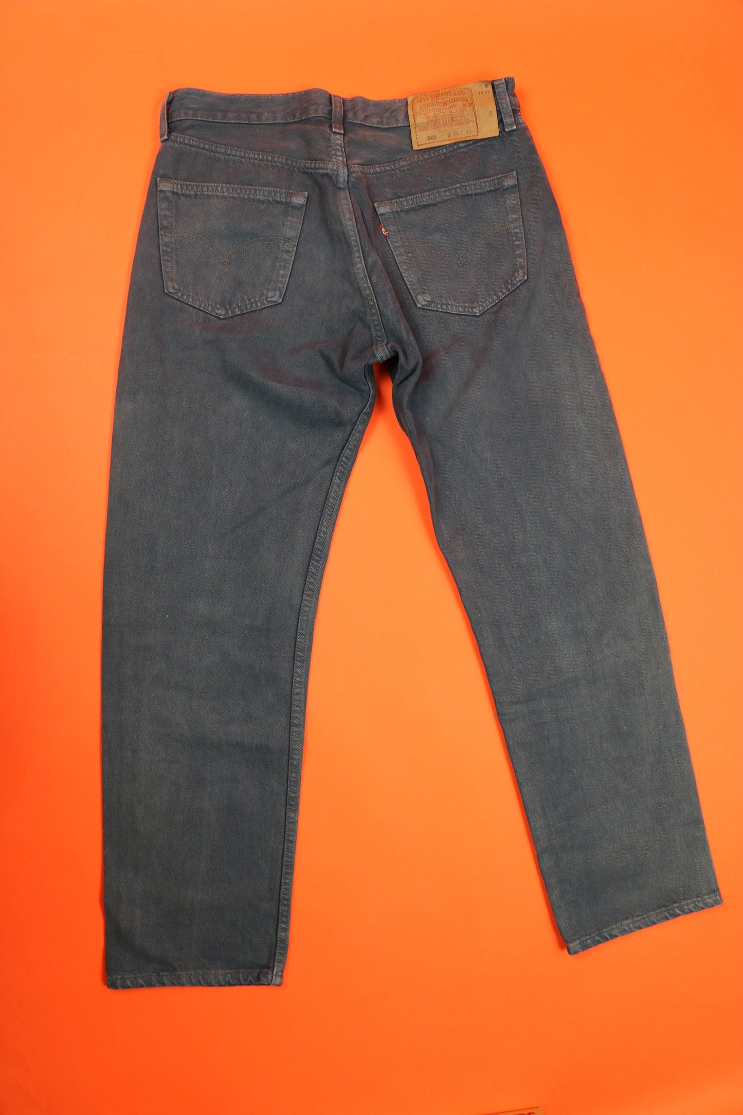 Levi's 501 Jeans Made in U.S.A. 'W34 L30' - vintage clothing clochard92.com