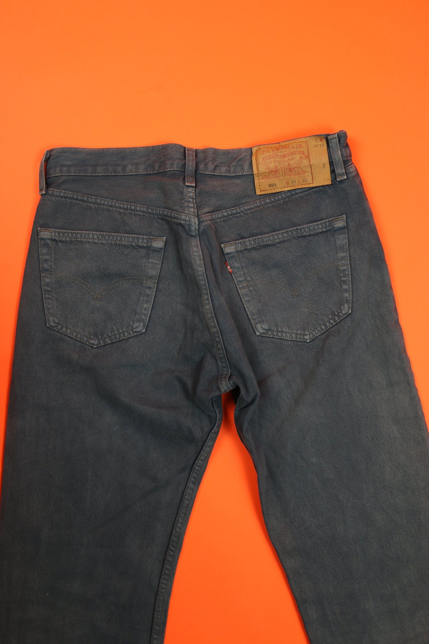 Levi's 501 Jeans Made in U.S.A. 'W34 L30' - vintage clothing clochard92.com
