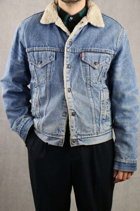 Levi's Made in U.S.A. 'Red Tag' Sherpa Trucker Jacket, clochard92.com