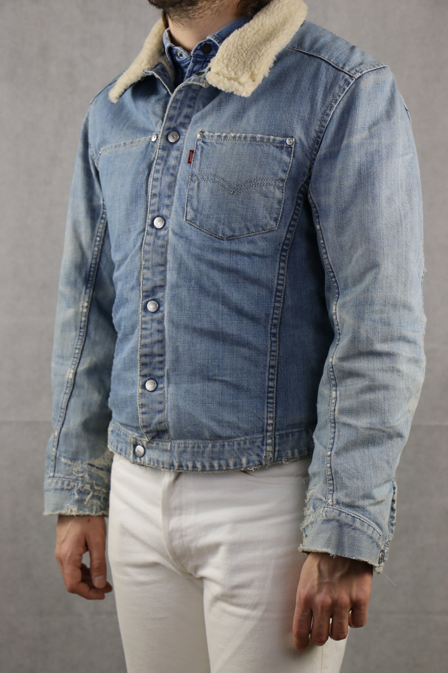 Levi's Engineered Sherpa Denim Jacket, clochard92.com