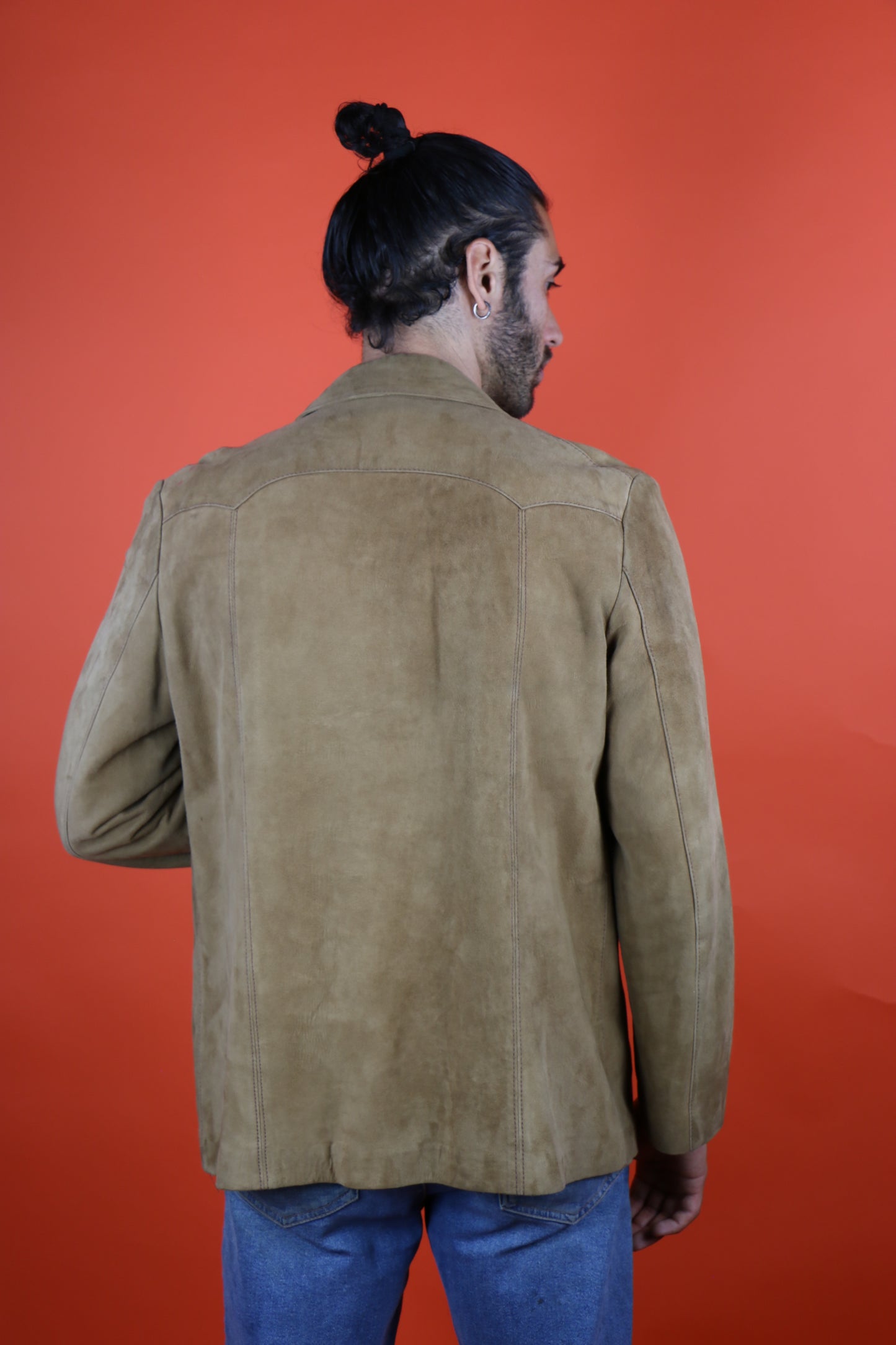 Suede Jacket - vintage clothing clochard92.com