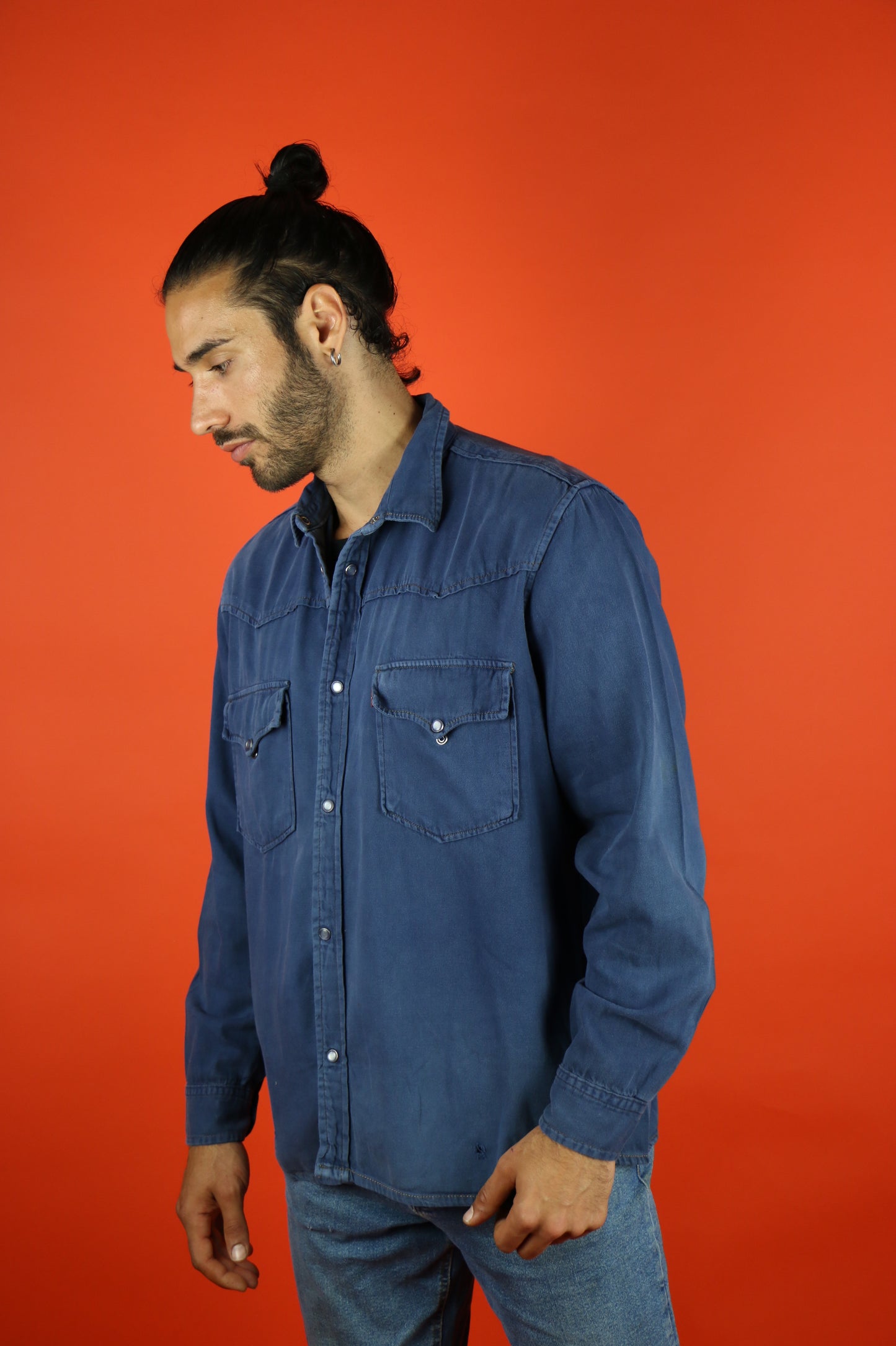 Levis Soft Denim Shirt - vintage clothing clochard92.com