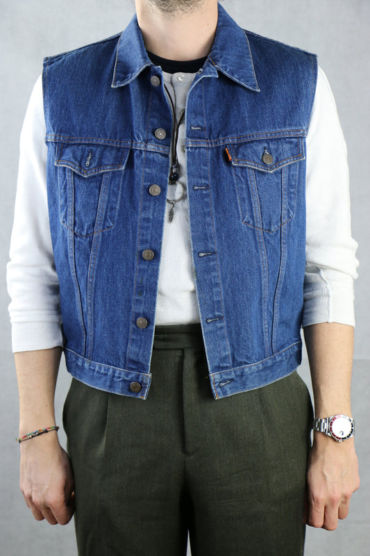 Levi's 'Orange Tab' Denim Vest 'M', clochard92.com