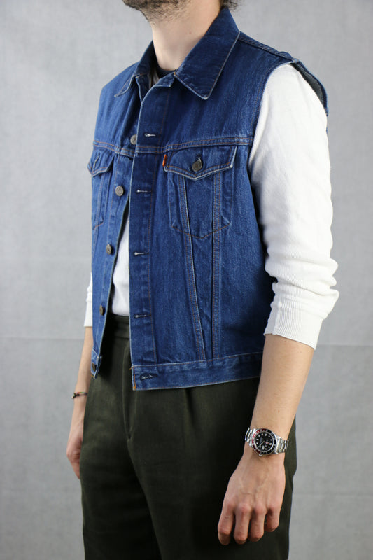 Levi's 'Orange Tab' Denim Vest 'M', clochard92.com
