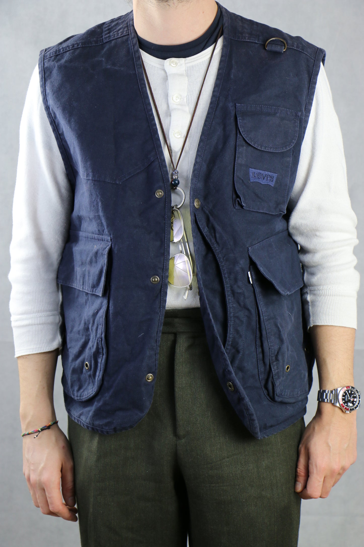 Levi's 'White Tab' Utility Vest - vintage clothing clochard92.com