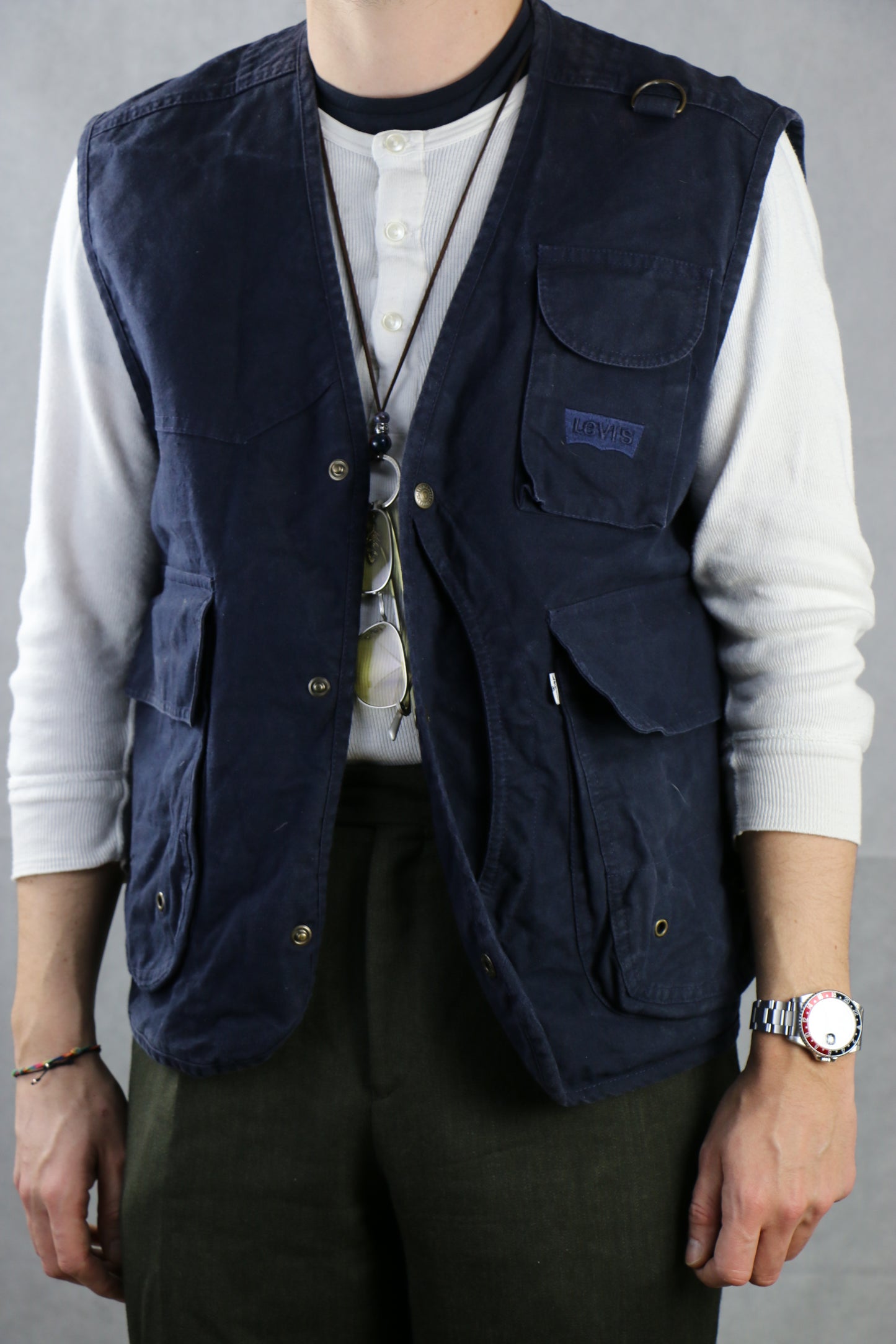 Levi's 'White Tab' Utility Vest - vintage clothing clochard92.com