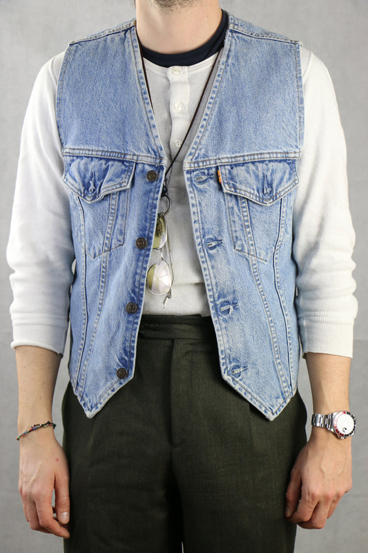 Levi's 'Orange Tab' Denim Vest 'L', clochard92.com
