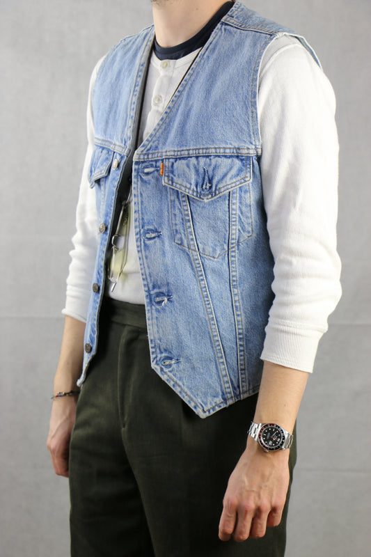 Levi's 'Orange Tab' Denim Vest 'L', clochard92.com