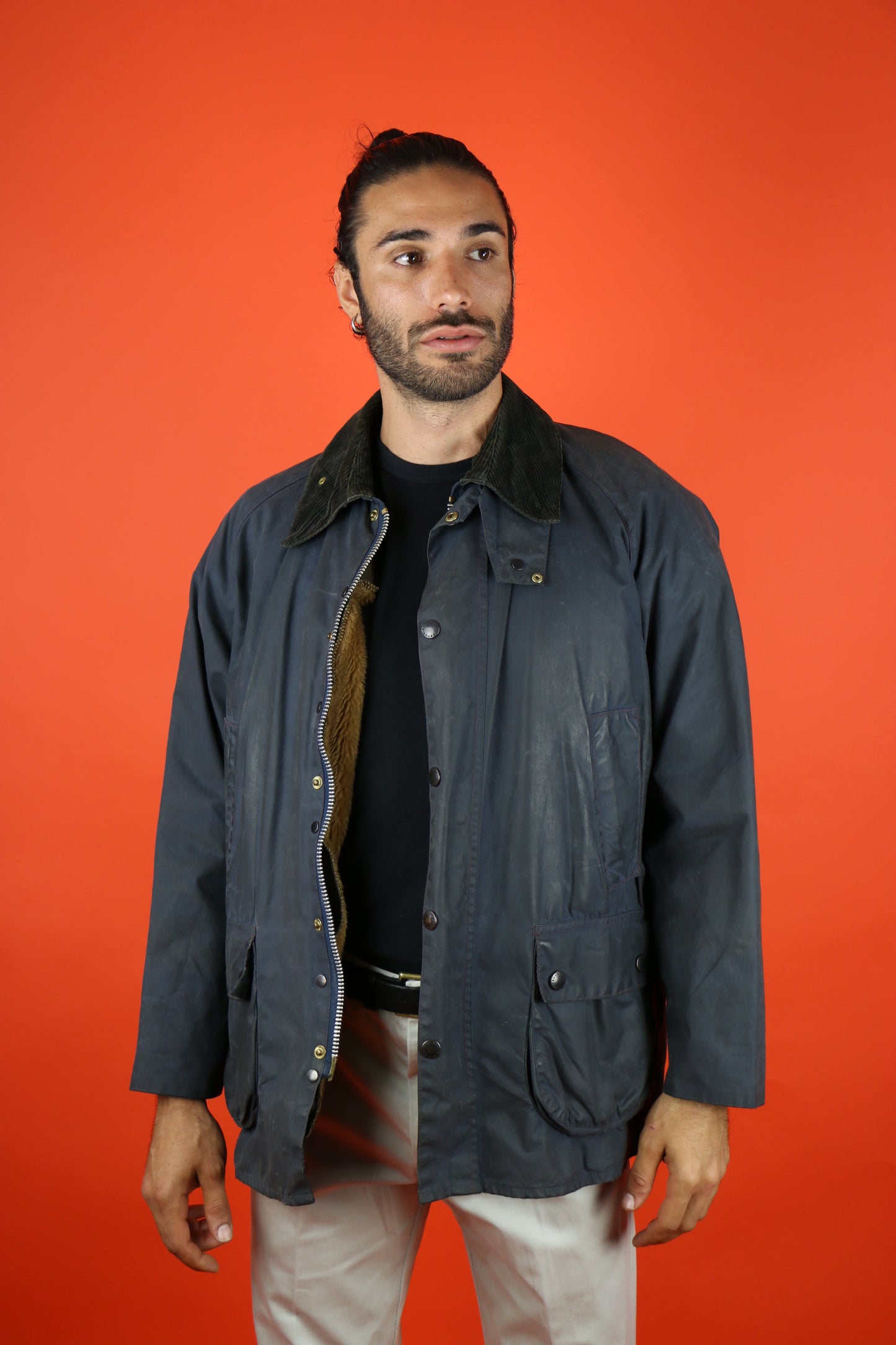 Barbour Bedale Blue + Liner - vintage clothing clochard92.com