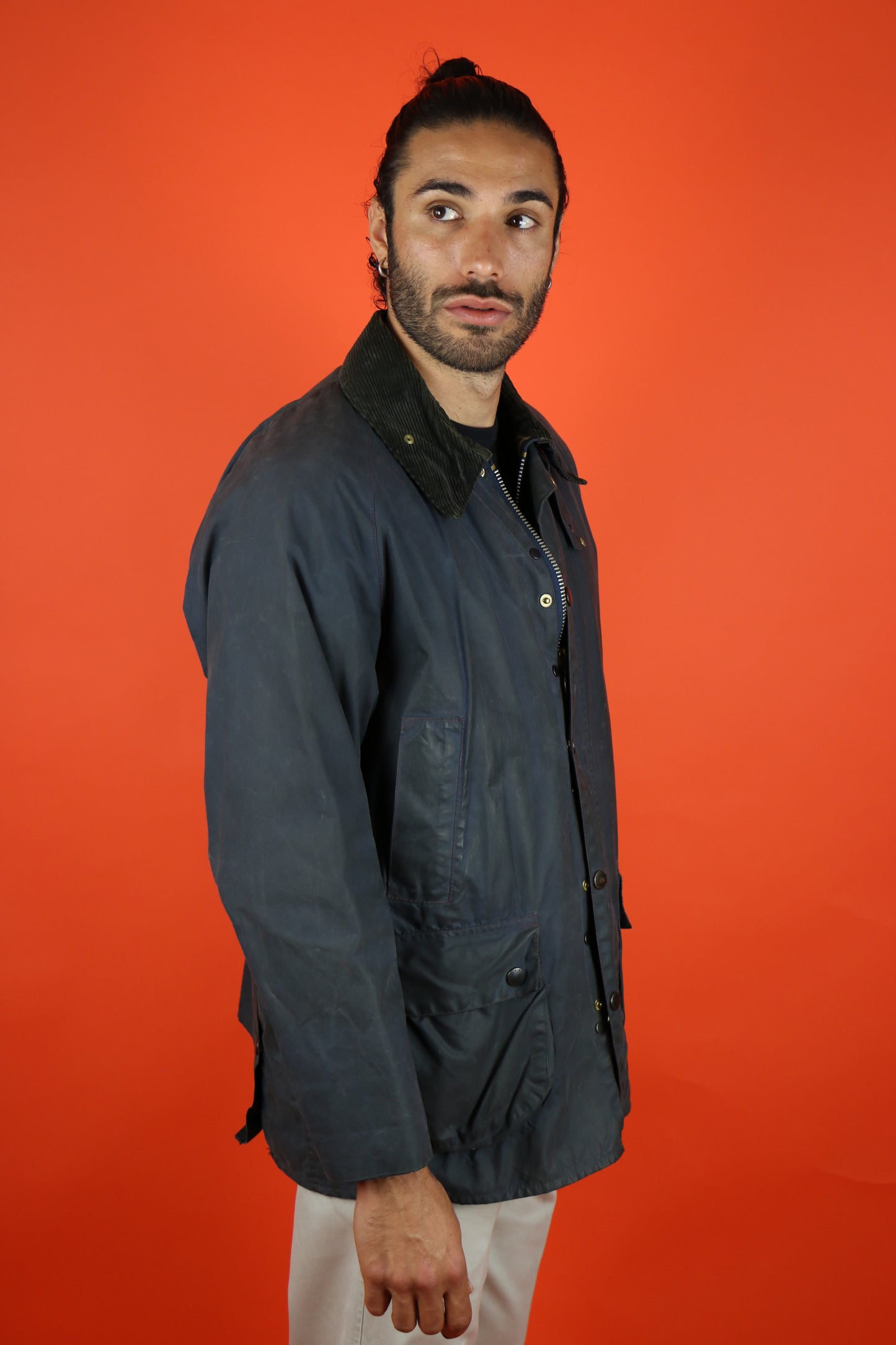 Barbour Bedale Blue + Liner - vintage clothing clochard92.com