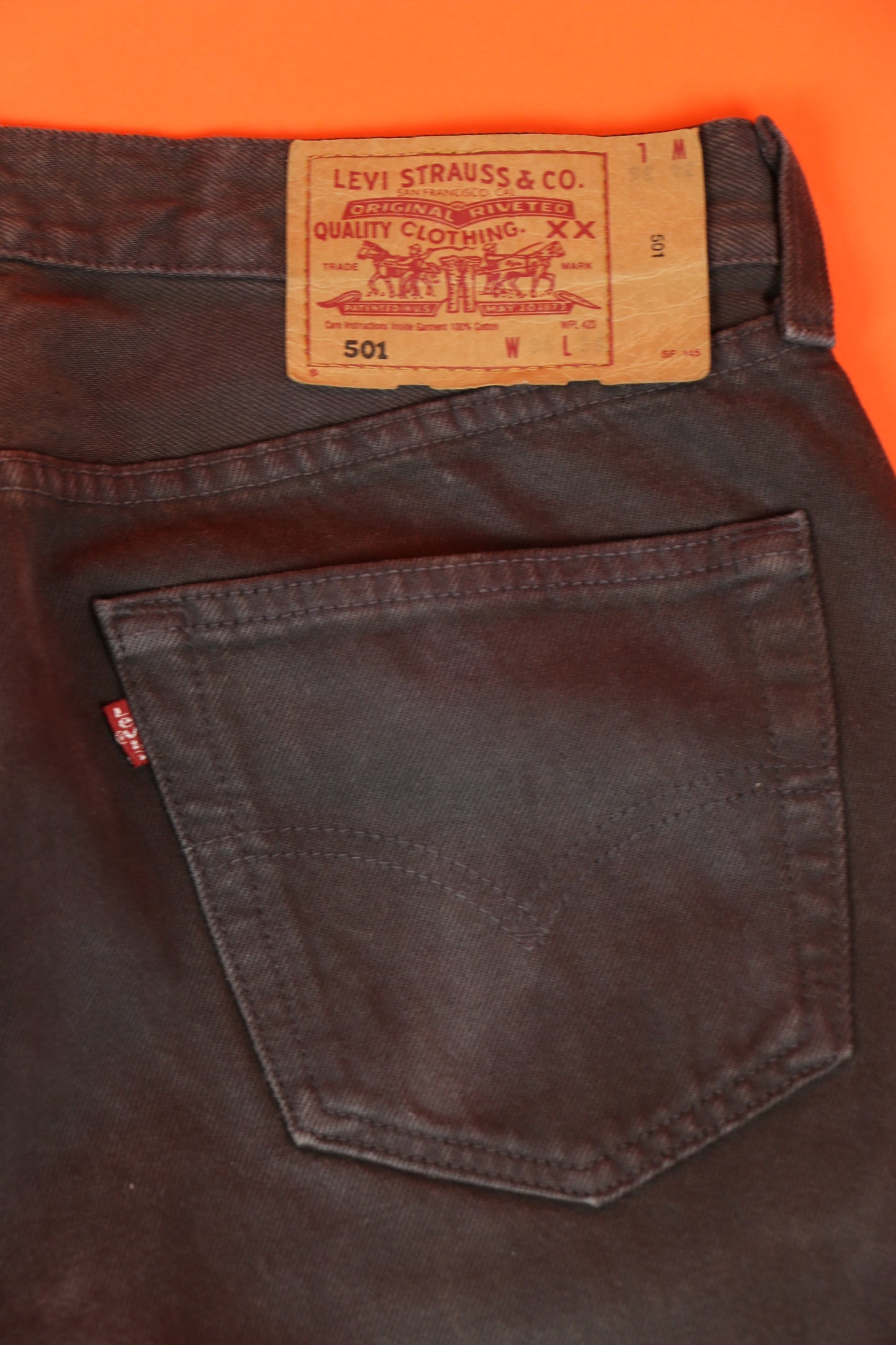 Levi's Made in U.S.A. Jeans W34 L36 - vintage clothing clochard92.com