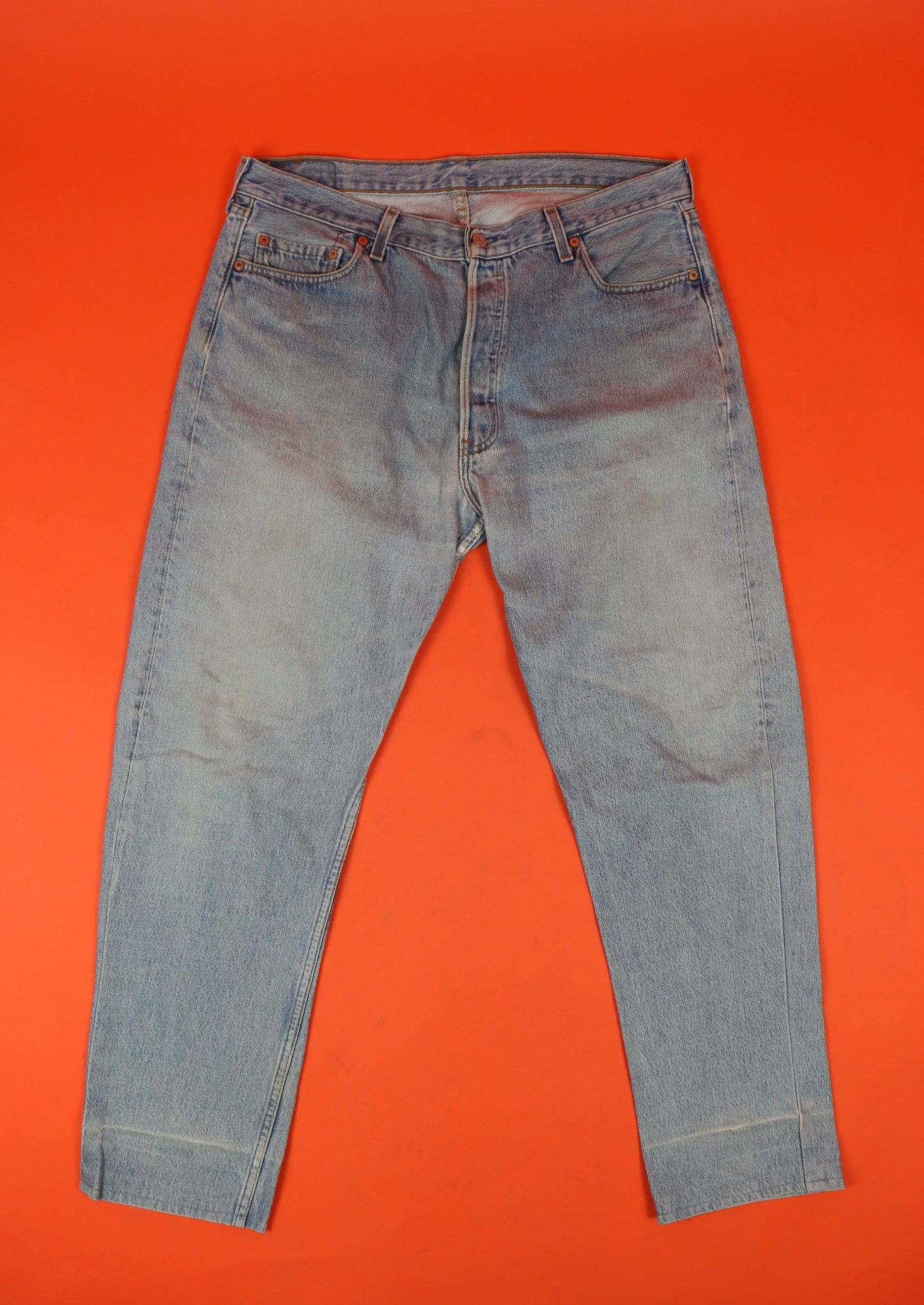 Levi's 501 Jeans Made in U.S.A. 'W38 L36' - vintage clothing clochard92.com