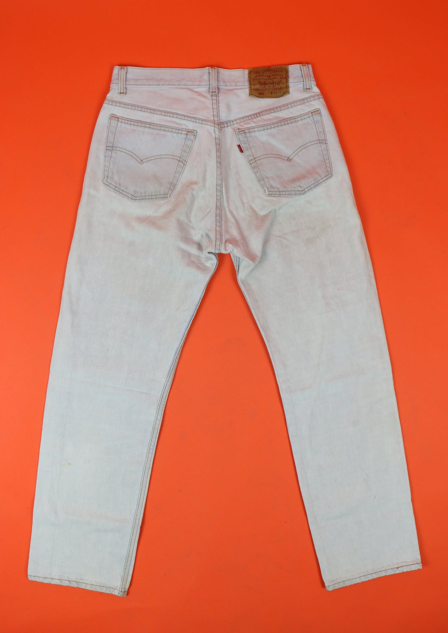 Levi's 501 Made in U.S.A. Jeans W33 L30 - vintage clothing clochard92.com