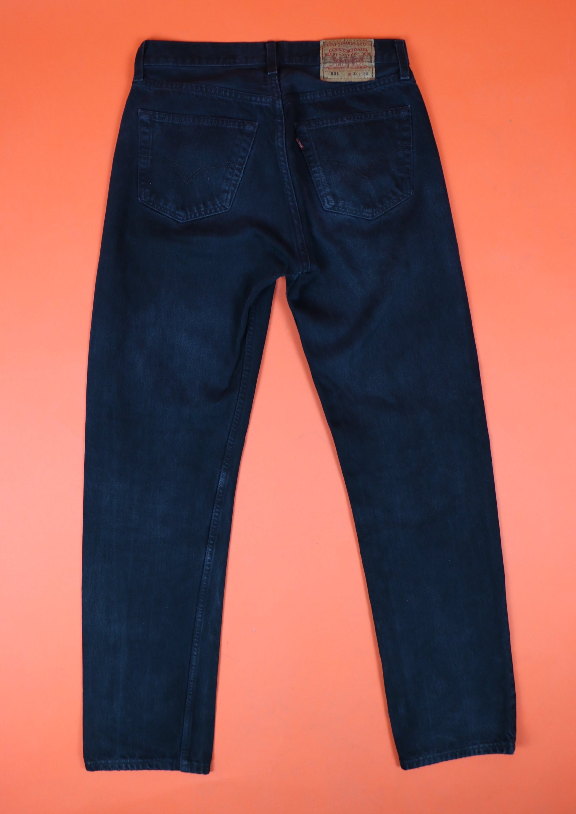 Levi's 501 Made in U.S.A. Jeans W32 L34 - vintage clothing clochard92.com