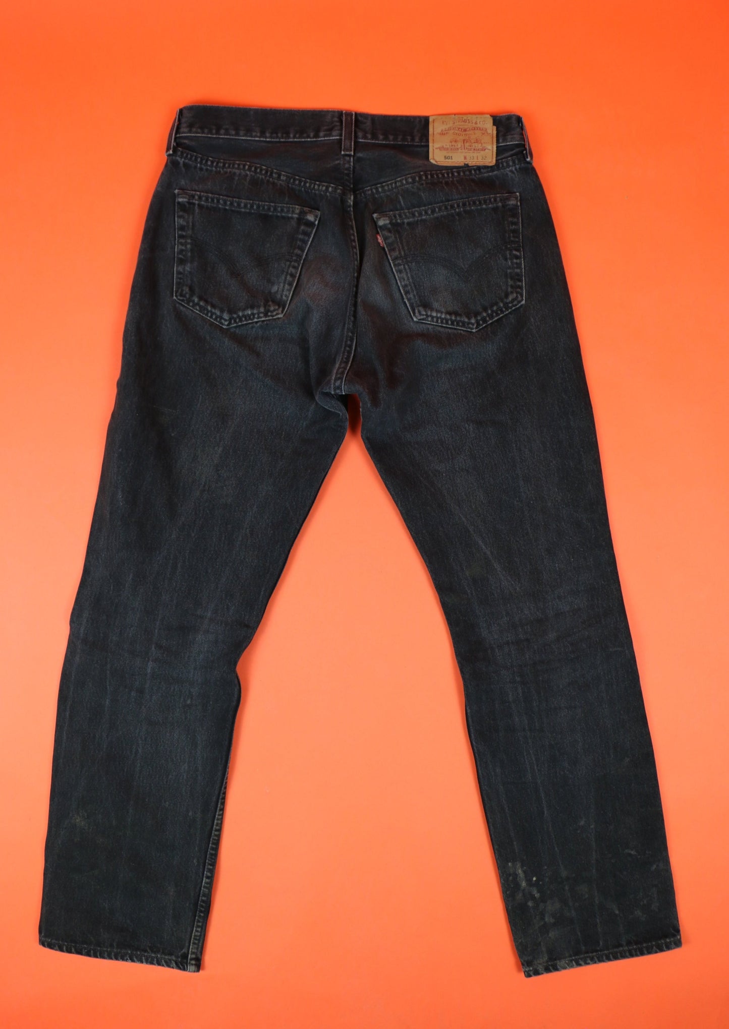 Levi's 501 Made in U.S.A. Jeans W33 L32 - vintage clothing clochard92.com