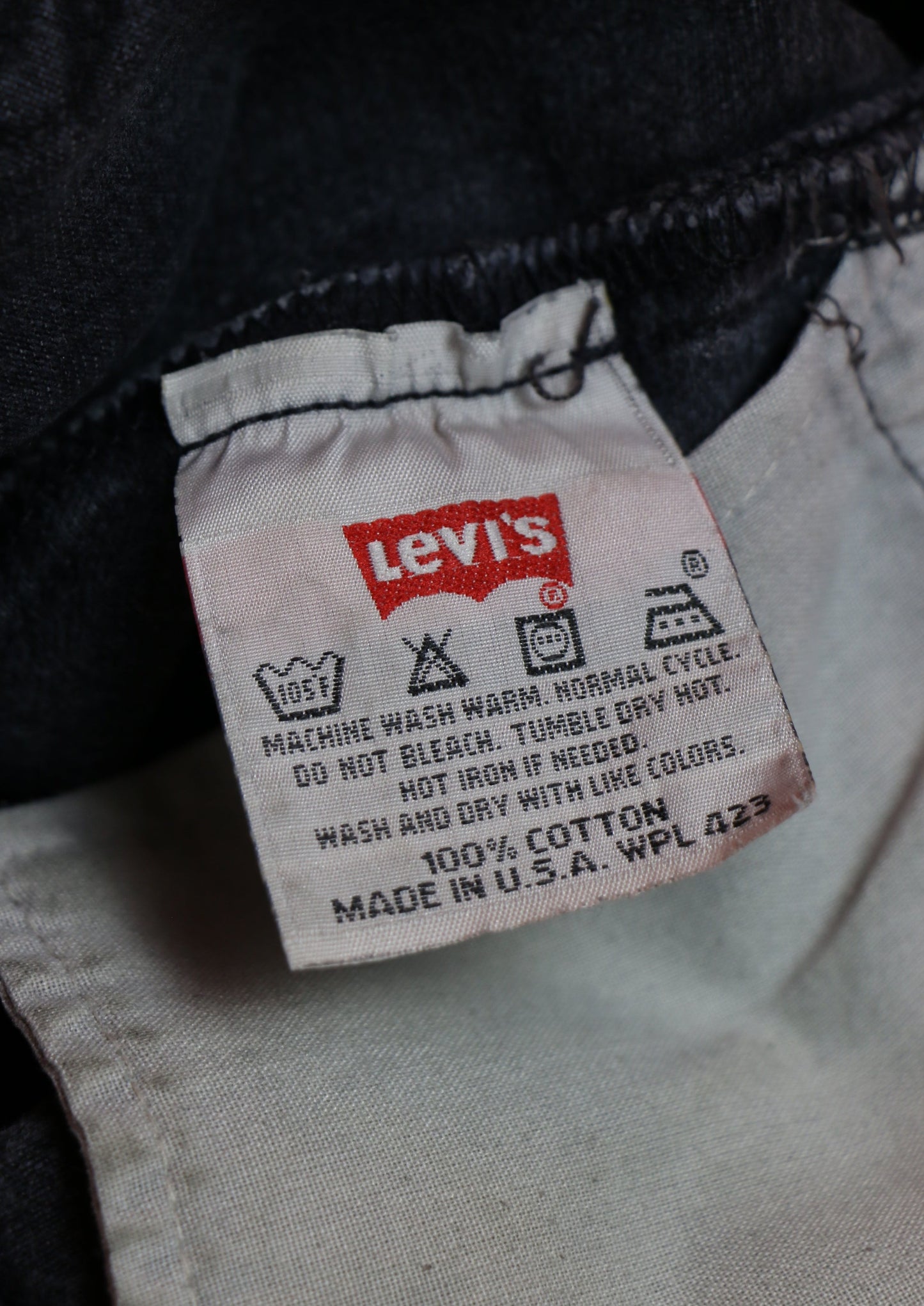 Levi's 501 Made in U.S.A. Jeans W33 L32 - vintage clothing clochard92.com