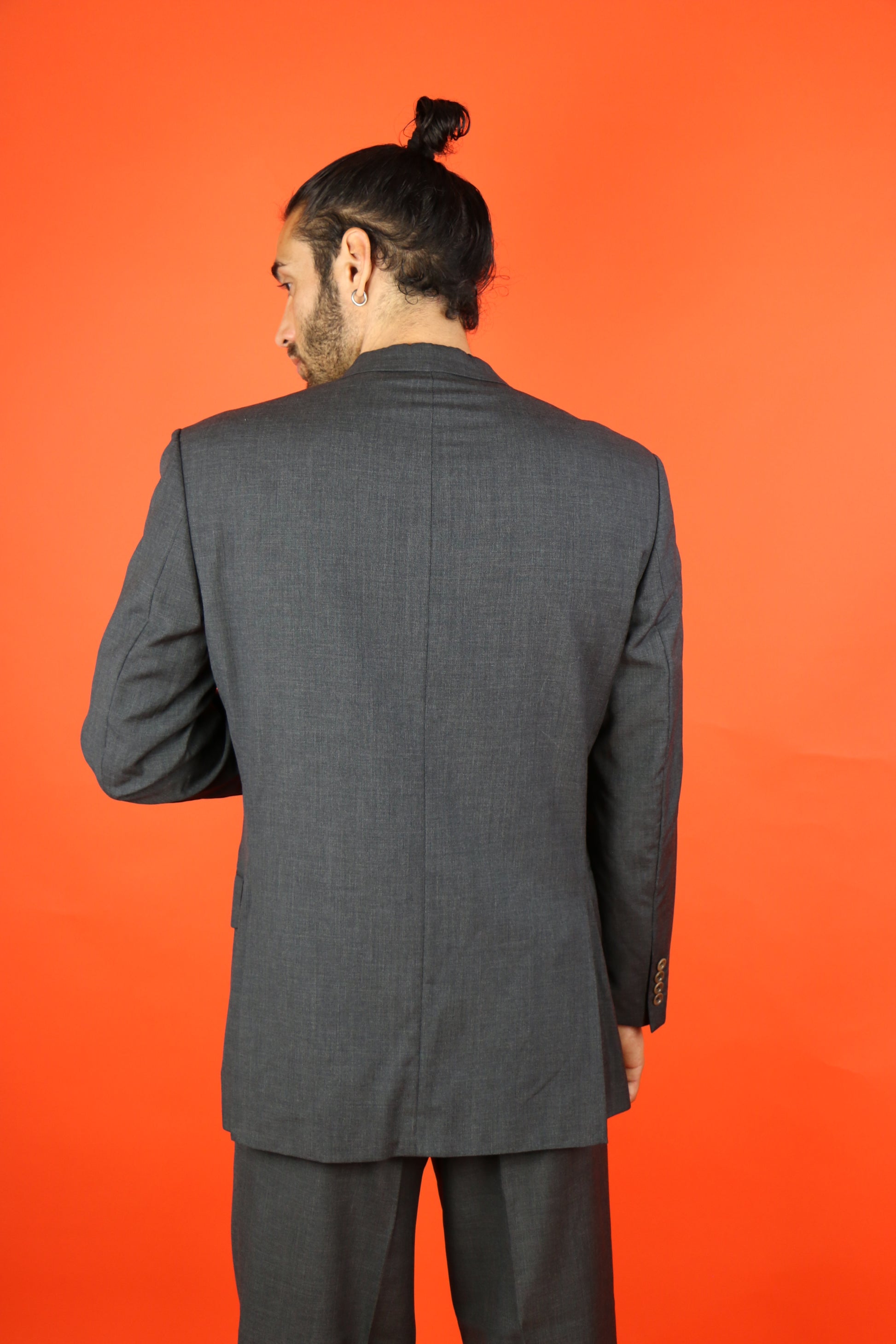 Hugo Boss Wool Suit Jacket with Pants - vintage clothing clochard92.com