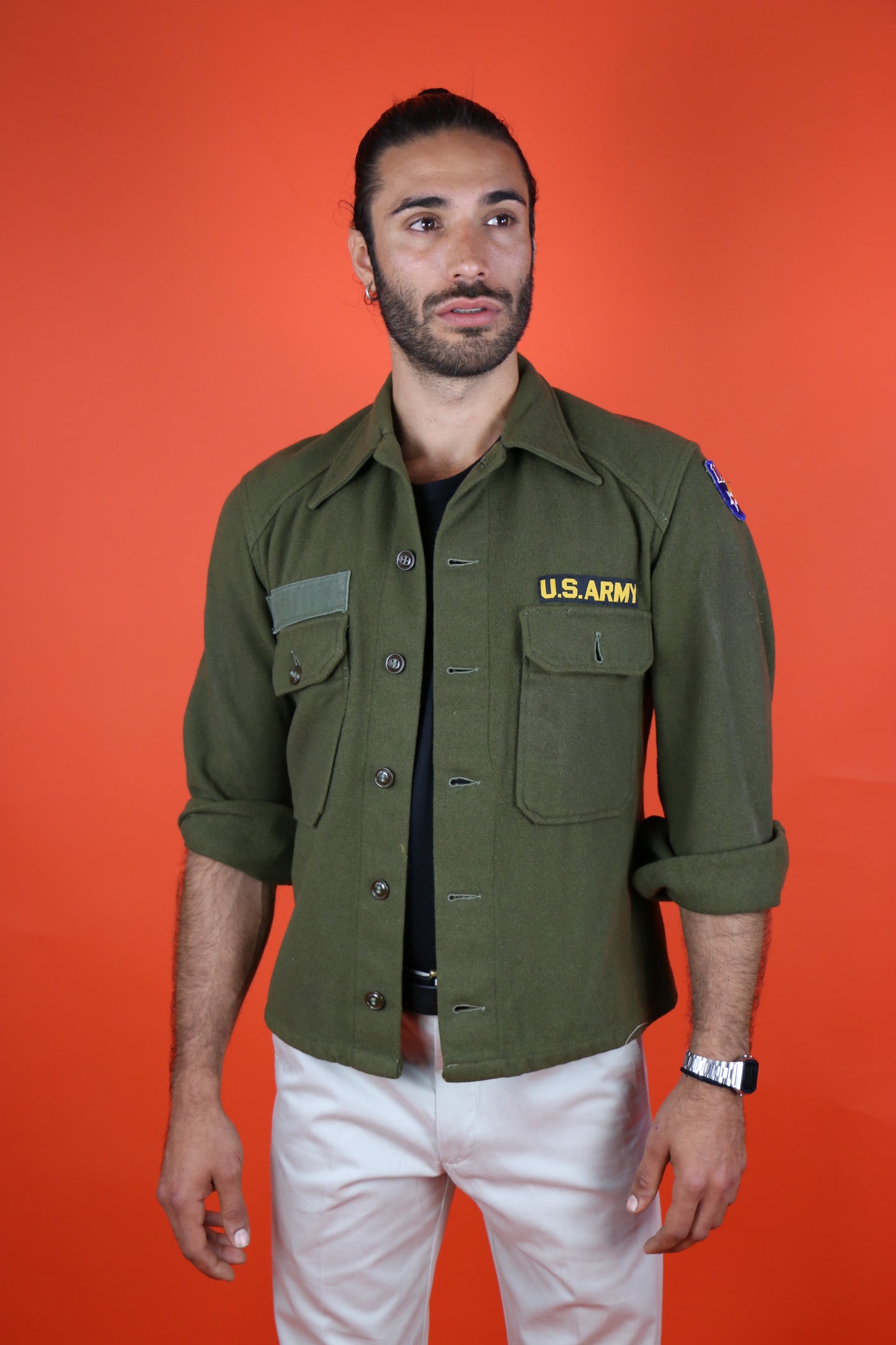 OG-108 US Army Overshirt Korea - vintage clothing clochard92.com