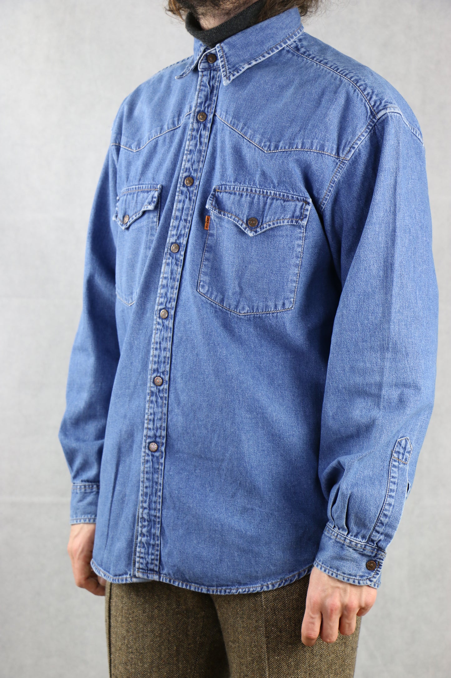 Levi's Orange Tab Denim Shirt 'L', clochard92.com