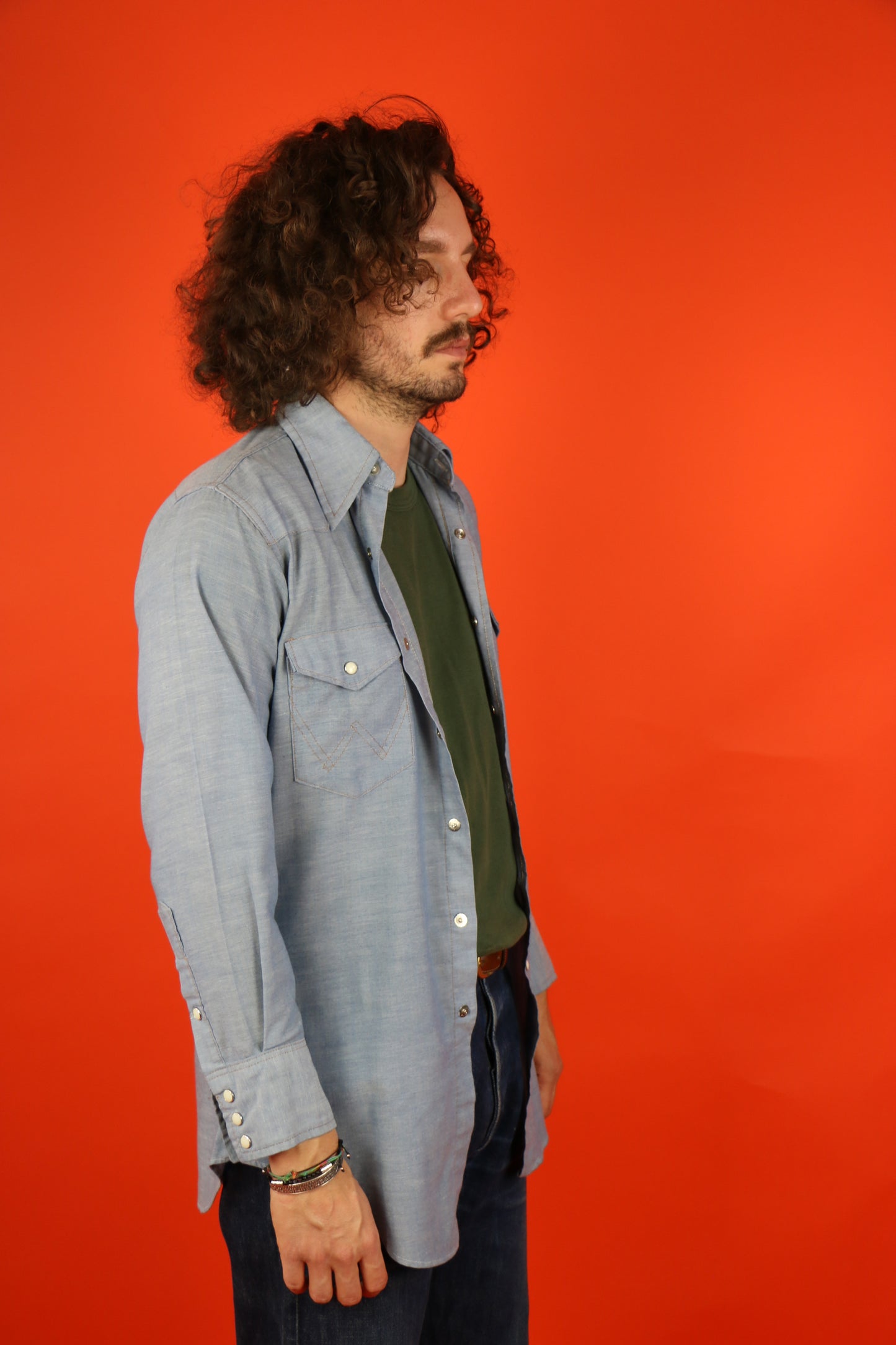 Wrangler Sanforized Shirt - vintage clothing clochard92.com