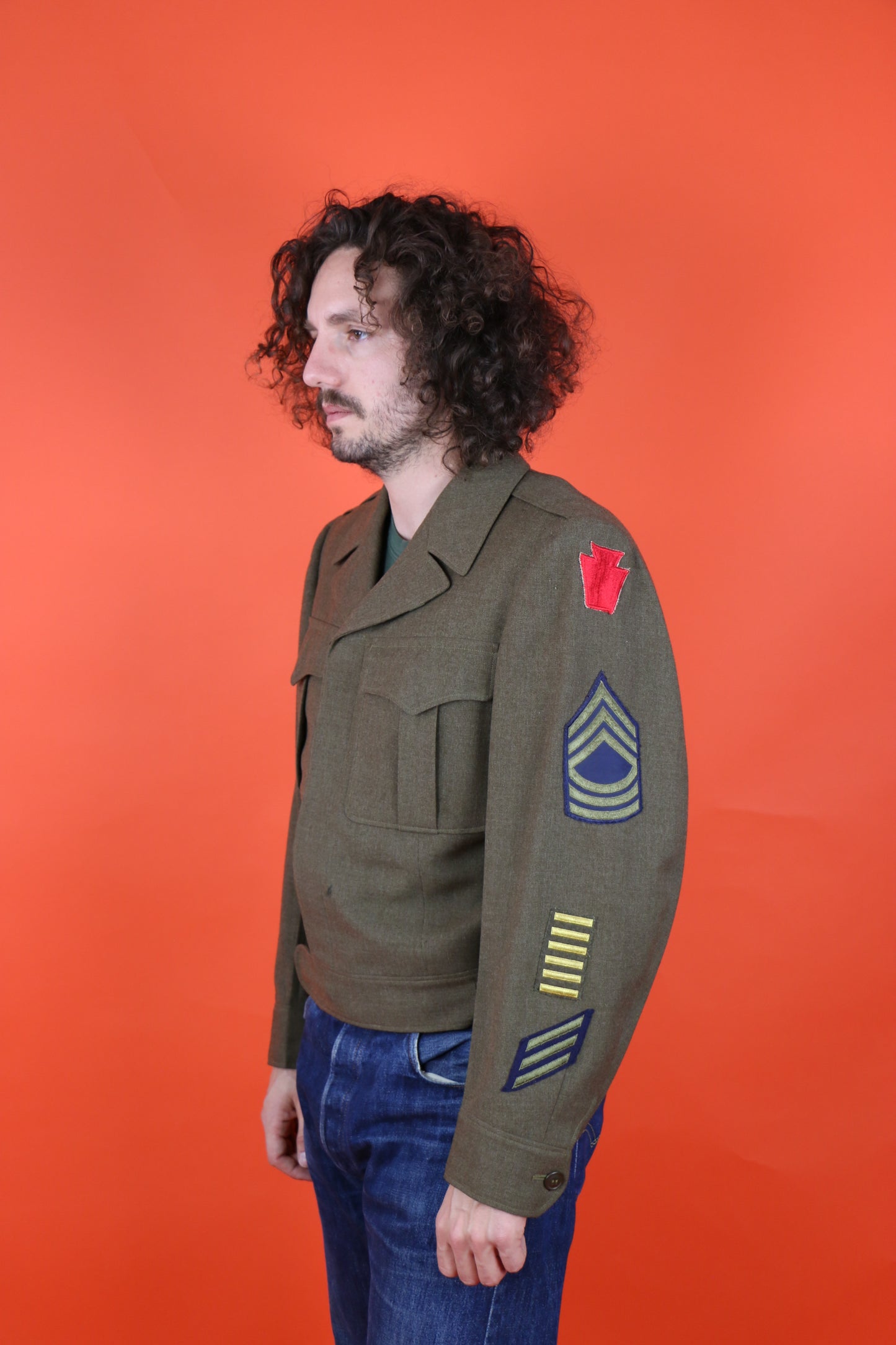 IKE Jacket WW2 1944 - vintage clothing clochard92.com