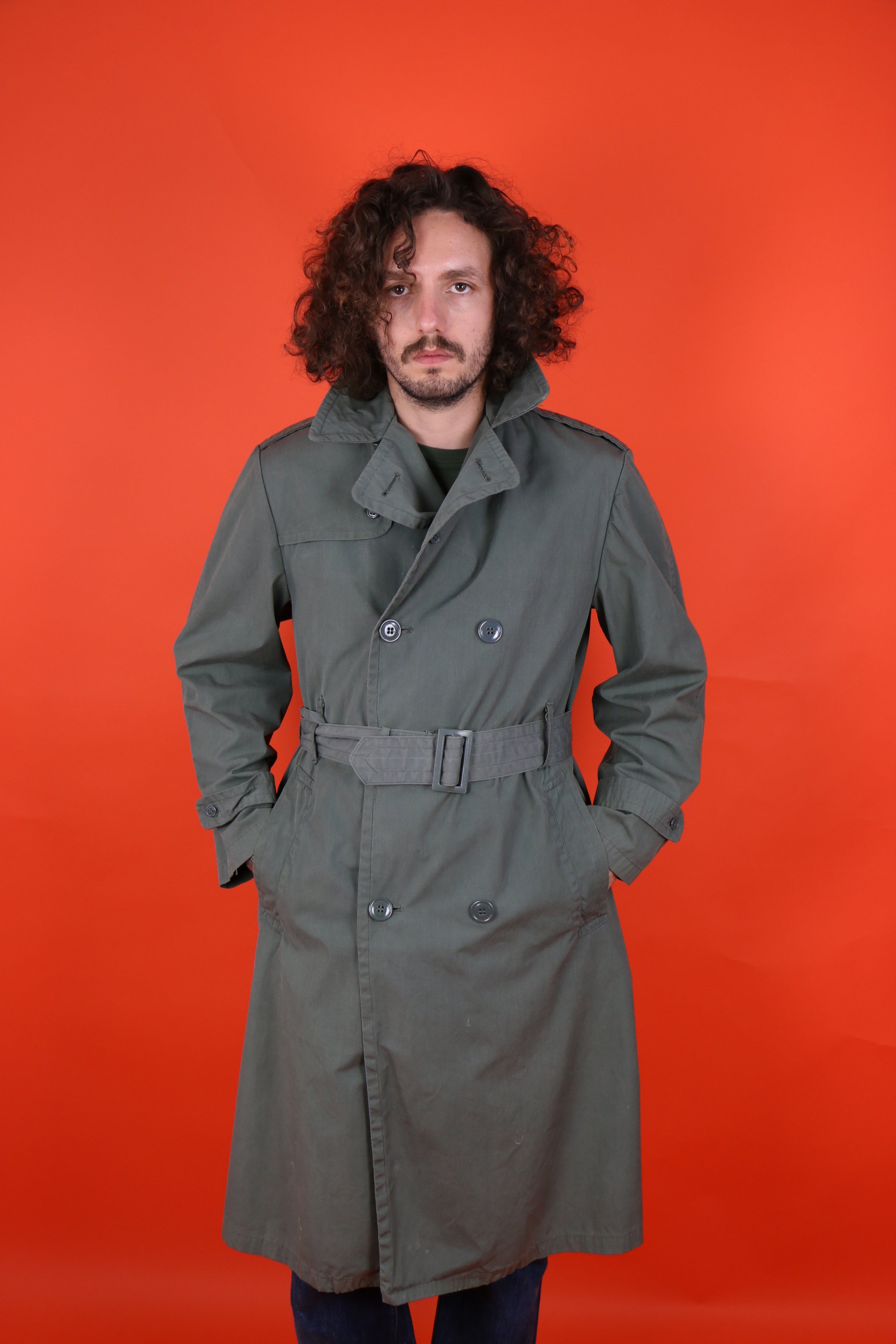 vintage trench coat