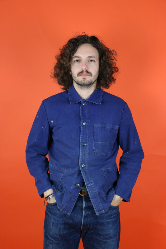 French Work Jacket - vintage clothing clochard92.com