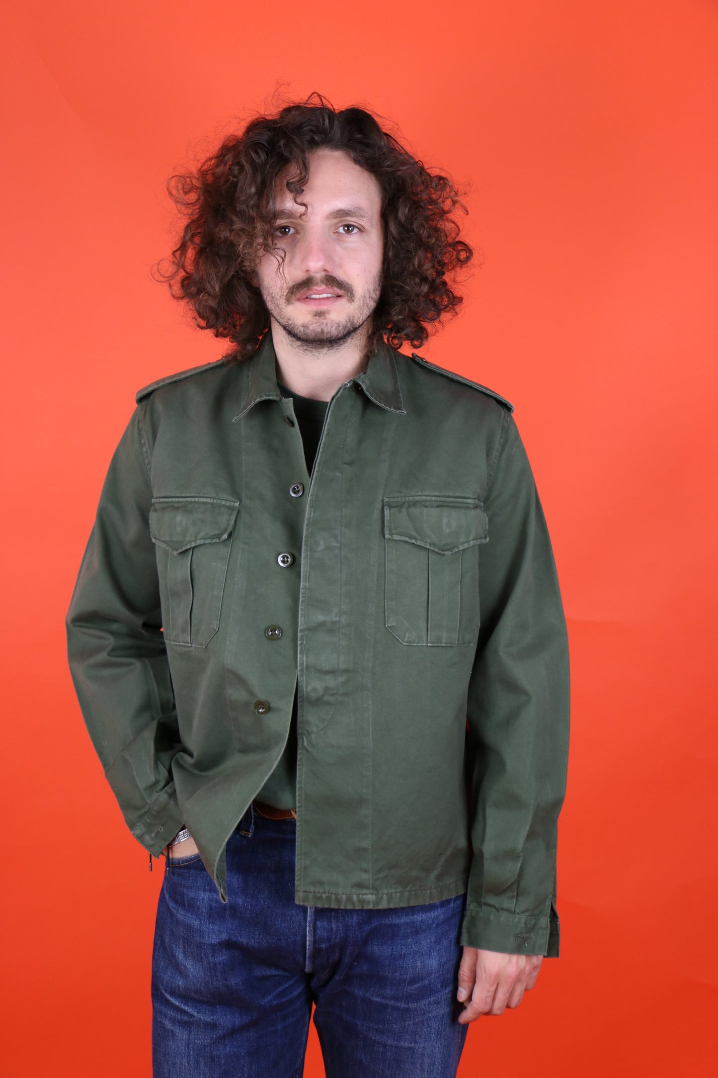 Belgium Army Shirt - vintage clothing clochard92.com