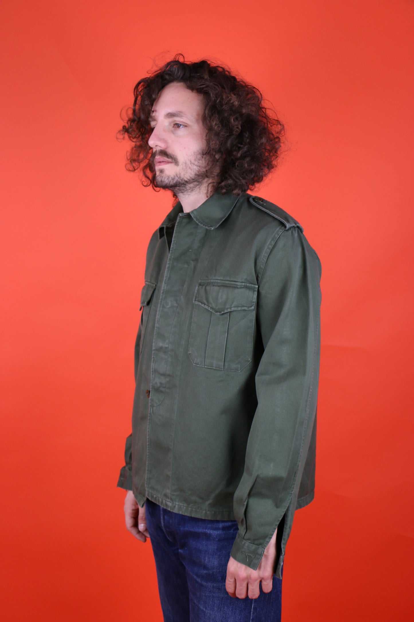 Belgium Army Shirt - vintage clothing clochard92.com
